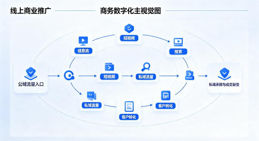 定西县线上商业推广怎么做？全域流量闭环搭建与低成本转化实战指南